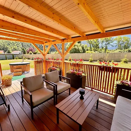 Domcek Pod Vezami S Virivkou A Krbom, Priamo Pri Skibuse Do Jasnej דירה Liptovský Ján