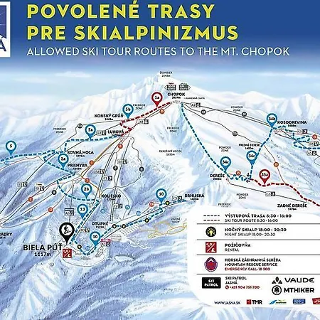 아파트 Domcek Pod Vezami S Virivkou A Krbom, Priamo Pri Skibuse Do Jasnej Liptovský Ján